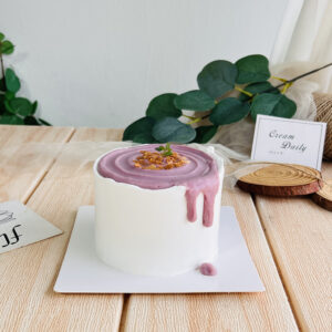 Taro with Crispy Cookie 薄脆芋泥