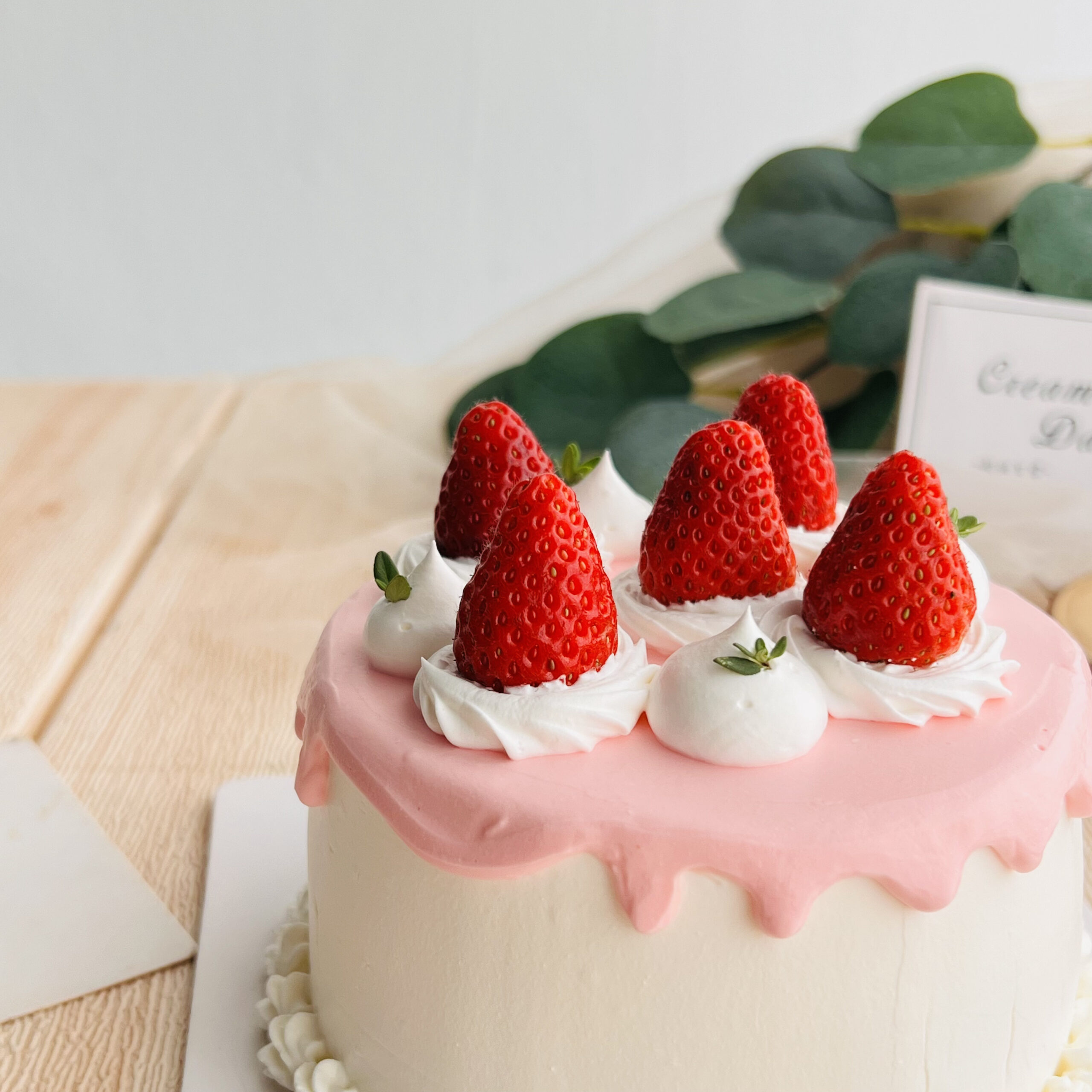 Strawberry Yogurt Cake 草莓优格蛋糕 - Image 3