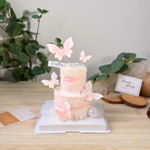 Mini 2 Tier Butterfly Cake