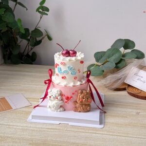 Mini 2 Tier - Bear In Love